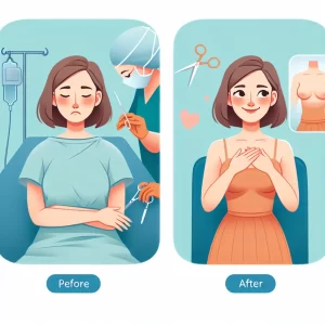 Imagem ilustrativa para o artigo sobre Fotos de cicatrizes após mastopexia: o que esperar do processo de cicatrização e como garantir bons resultados no pós-operatório