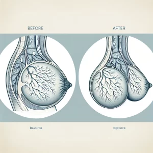 Imagem ilustrativa para o artigo sobre Como fica o resultado de uma mastopexia? O que esperar do formato das mamas e principais cuidados para alcançar harmonia