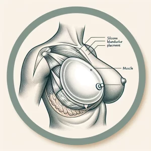 Imagem ilustrativa para o artigo sobre Qual a Diferença Entre Colocar Silicone Por Cima ou Por Baixo do Músculo? Comparação de Técnicas, Vantagens e Indicações