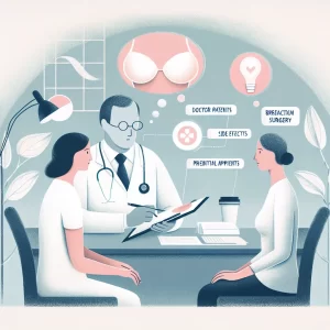 Imagem ilustrativa para o artigo sobre Mamoplastia Redutora: Principais Cuidados Pré e Pós-Cirúrgicos Para Uma Recuperação Mais Segura e Tranquila